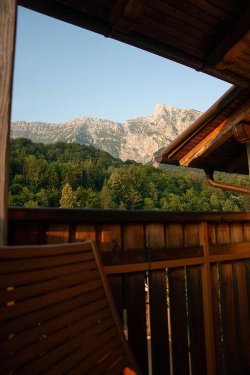 Apartma Burk Kobarid Bagian luar foto